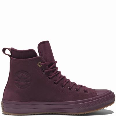 Converse Chuck Taylor All Star Waterproof Nubuck Boot High Tops Mens - Purple Shoes (415KTGEM)